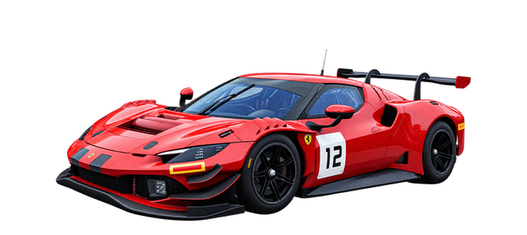 #12 · Pavlo Karpov · Ferrari 296 GT3