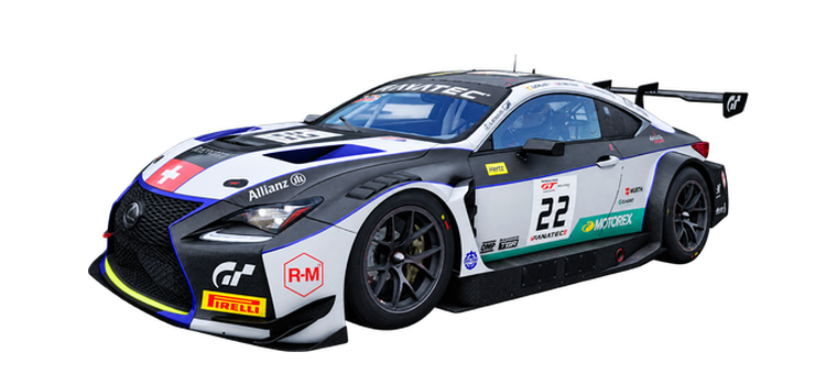 #22 · Roman Bobik · Lexus RC F GT3
