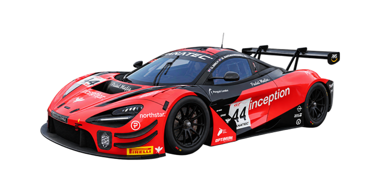 #44 · Dmytro Herman · McLaren 720S GT3 Evo
